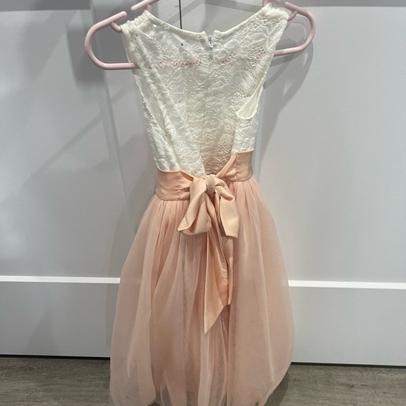 Custom made flower girl dress - Picture 2 of 3